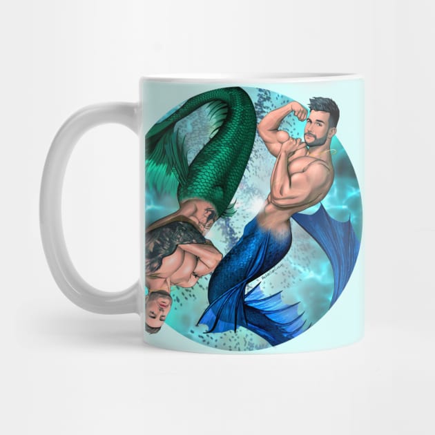 Merman couple by TheArtOfRichie